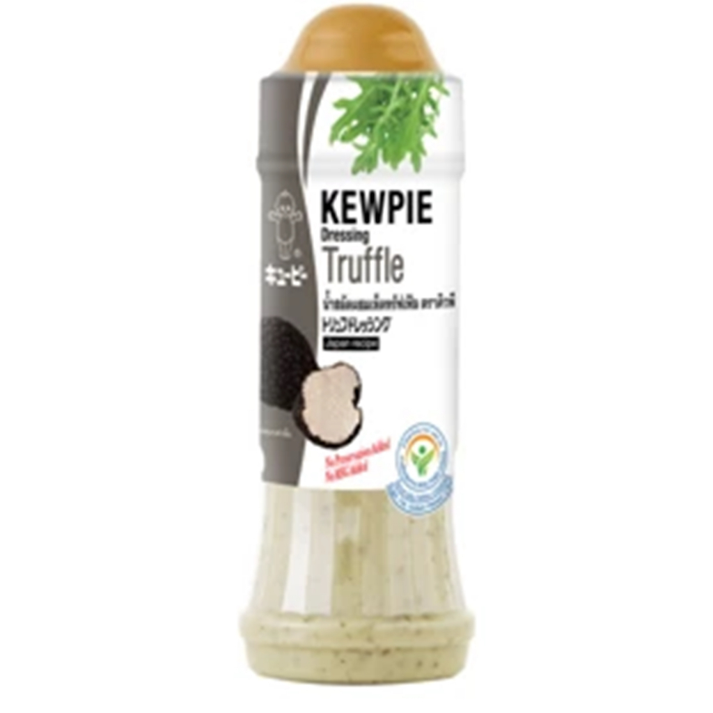 Kewpie Truffle Mushroom Salad Dressing 210 ml.คิวพี น้ำสลัดผสมเห็ดทรัฟเฟิล 210 มล.อาหาร เครื่ิองปรุง