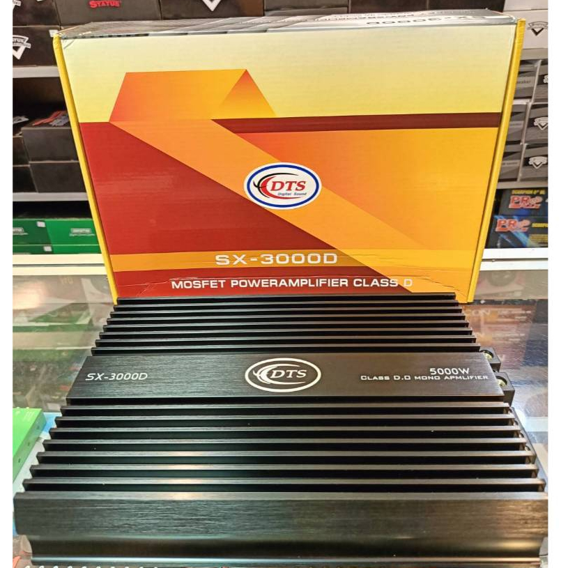💥วงจรใหม่ล่าสุด💥 เพาเวอร์ แอมป์คลาสดี DTS รุ่น SX3000D ใหม่ วงจรบราซิล กำลังขับ 5000วัตต์ เพาเวอร์คล