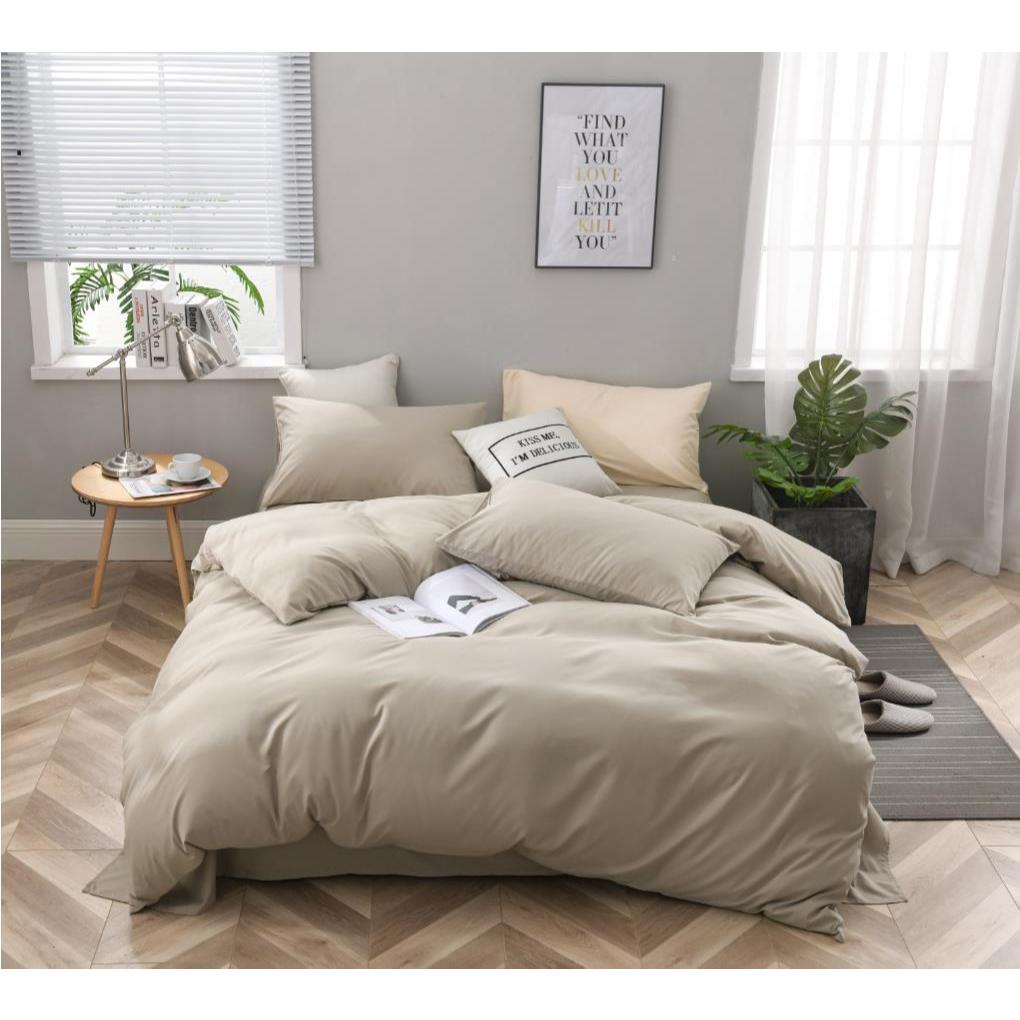 เซ็ทชุดเครื่องนอน พร้อมส่ง❕❗ โทนเดียว ❕❗ มีสองเซ็ทให้เลือก‼ ชุดปลอกเครื่องนอน และชุดผ้านวม  พร้อมนอน สินค้าคุณภาพ