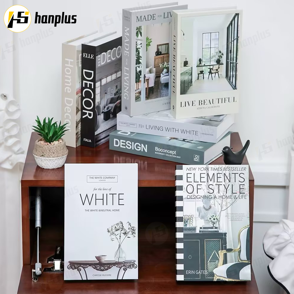 หนังสือปลอม หนังสือโชว์ พร็อพถ่ายรูป หนังสือแต่งบ้าน ดีเทลขอบโค้ง ดลาย ปกแข็ง​ สีสดคมชัด​ 20แบบ