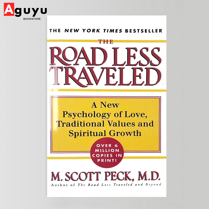 【หนังสือภาษาอังกฤษ】The Road Less Traveled by M. Scott Peck: A New Psychology of Love, Traditional Values and Spiritual