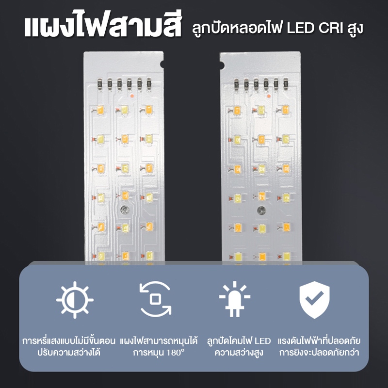 กล่องไฟถ่ายรูป กล่องถ่ายภาพสินค้า พร้อมไฟ LED 50CM กล่องถ่ายรูปสินค้า 6 สี แผ่นพื้นหลัง