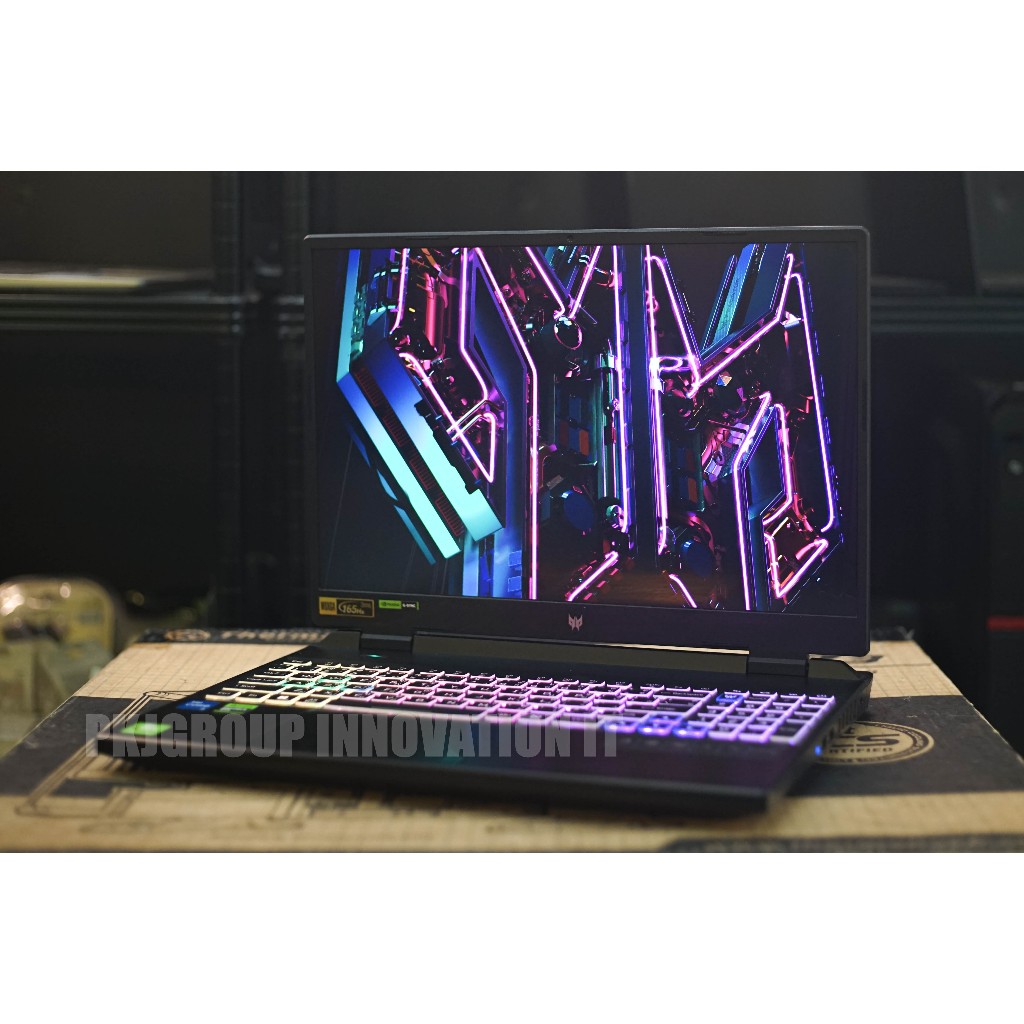 โน๊ตบุ๊คเล่นเกมมือสอง Acer PREDATOR PHN16-71-58MD i5-13500HX RAM 16GB M.2 512GB RTX4050