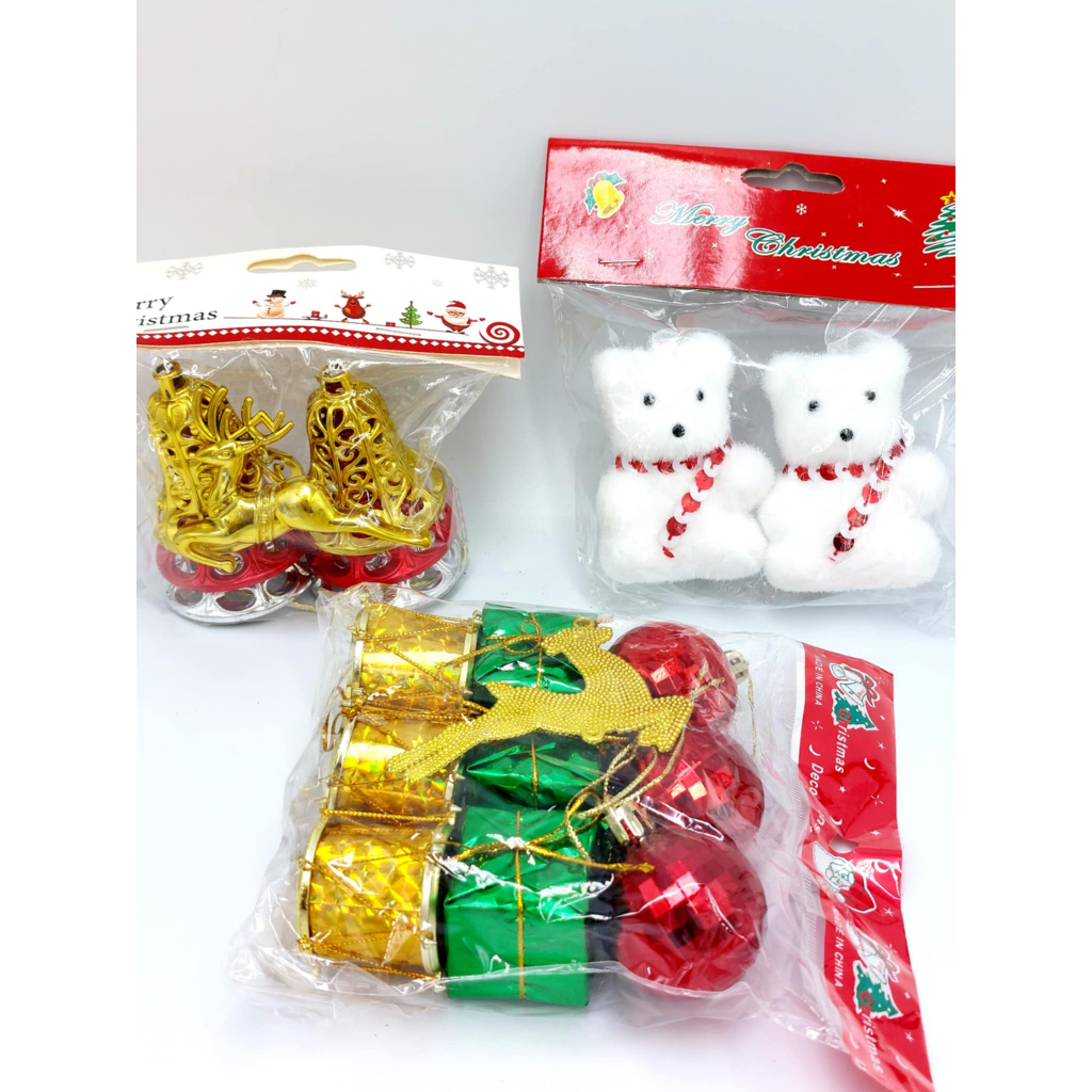 อุปกรณ์ตกแต่งต้นต้นคริสต์มาส,ปีใหม่ ของตกแต่ง