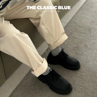 (พร้อมส่ง) The Classic blue - Lisbon Derby shoes รองเท้าหนังเดอร์บี้ - ไซส์ใหญ่สุด 46 ยาว 28.5 ซม.