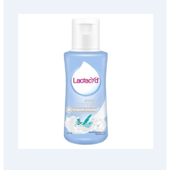 แลคตาซิด สำหรับจุดซ่อนเร้น เพิร์ลลี่ อินทิเมท 60ml. LACTACYD Feminine Wash Pearly Intimate