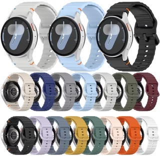 สาย Samsung galaxy watch 7 / watch FE / watch 6 / watch 5 / watch 4 / watch 3 ซิลิโคนนิ่ม.(เข็มขัด)