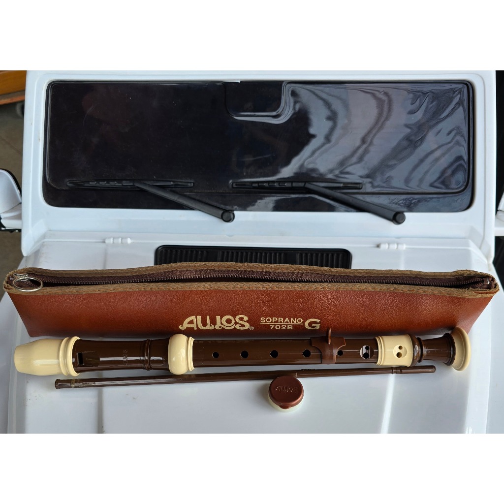 ขลุ่ยรีคอร์เดอร์ ขลุ่ย เรคอร์เดอร์  มือสองญี่ปุ่น Aulos Soprano Recorder 702B G