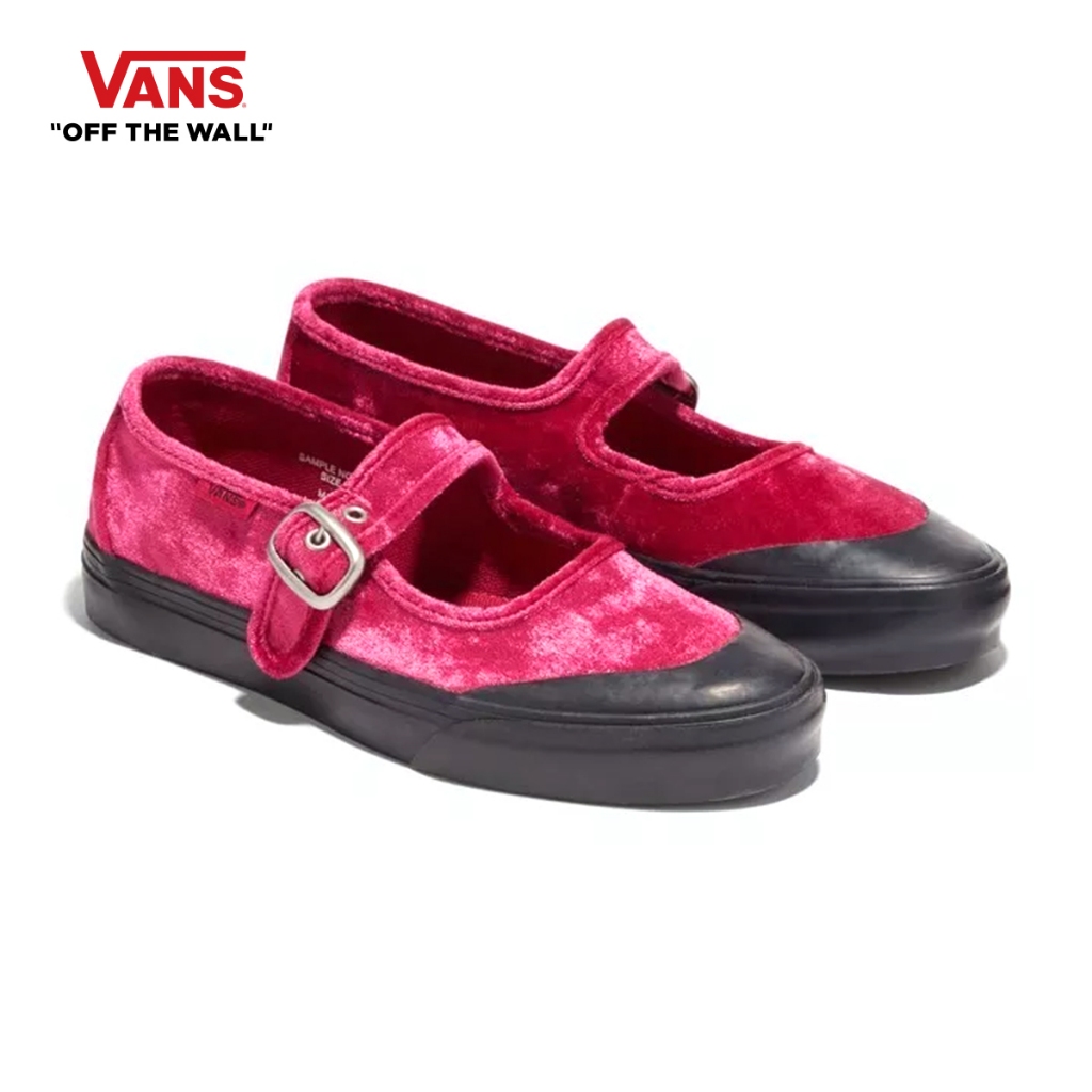 VANS MARY JANE - VELVET TOUCH CHERRIES JUBILEE รองเท้า แมรี่ เจน