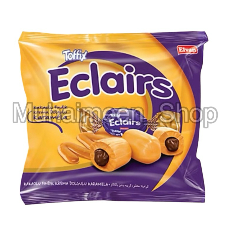 Elvan Toffix Eclairs Caramel น้ำหนัก 300g