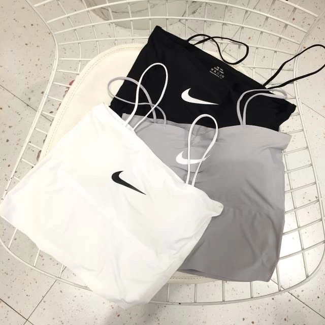 เสื้อในสปอร์ตบรา สายเดี่ยว เสริมฟองน้ำ ครอปครึ่งตัว thumbnail 5