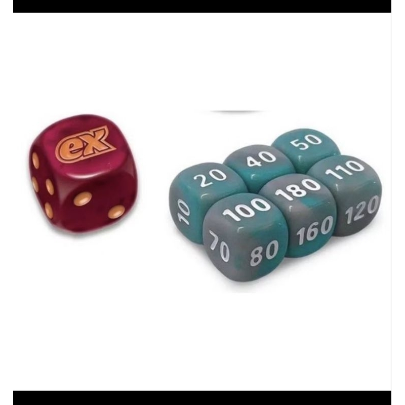 ลูกเต๋านับดาเมจ Pokemon TCG Damage Counter Dice