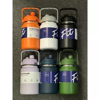 แก้วเก็บอุณหภูมิ กระติกน้ำแสตนเลส SUS304 1.5L/2L/2.5L กระติกน้ำ แก้วไหญ่ อย่างดี กระติกน้ำแข็ง เก็บความเย็นได้ดี ขวดน้ำ