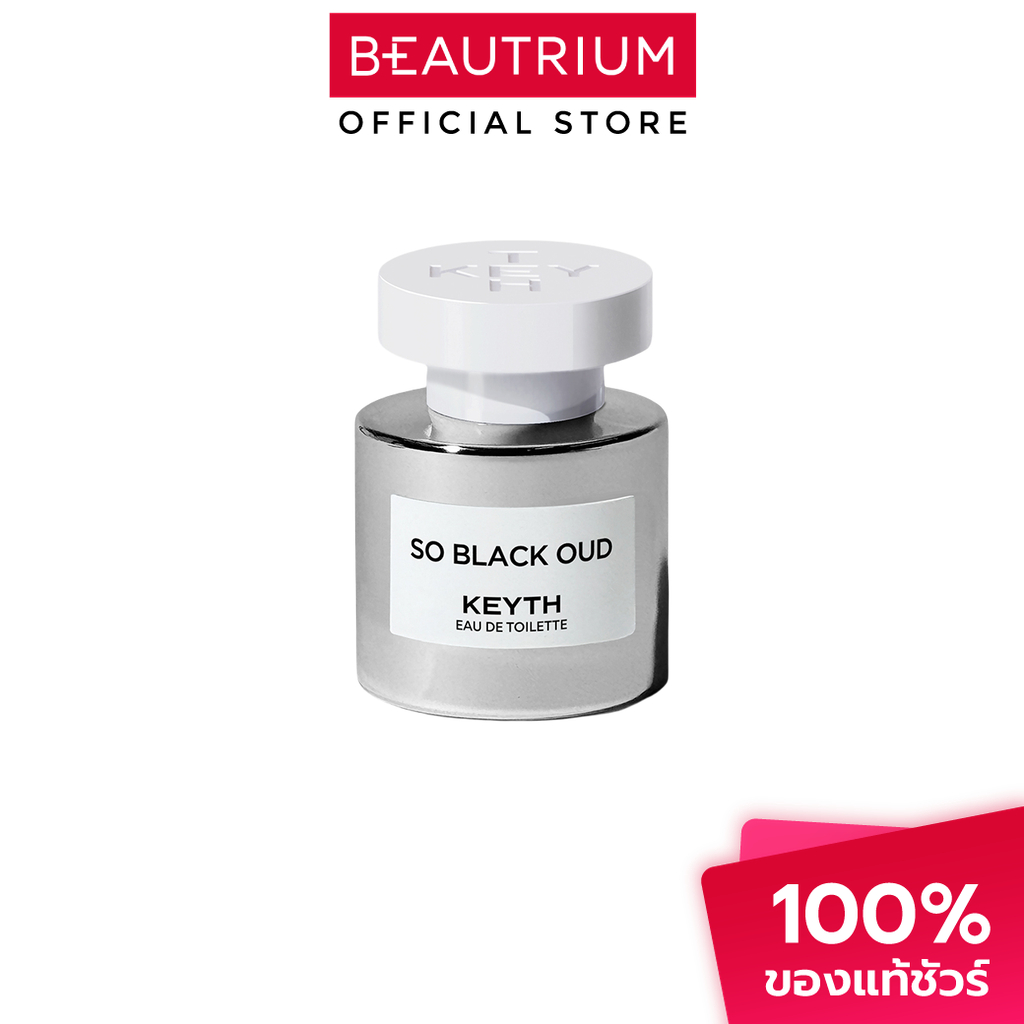 KEYTH Eau De Toilette So Black Oud น้ำหอม 50ml