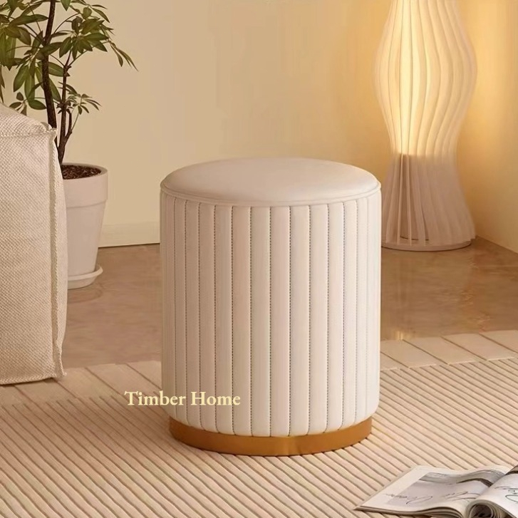 Timber Home สตูลกลม เก้าอี้สตูล โซฟาสตูล โมเดิร์น แข็งแรงทนทาน