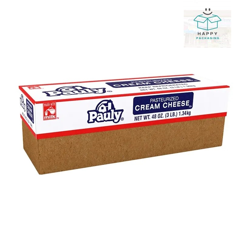 Pauly พอลลี ครีมชีส 1.34 กก. (ส่งแช่เย็น) ก้อนชีสฟรีซ ก้อนชีสแช่เย็น ชีสก้อน ชีสชีส