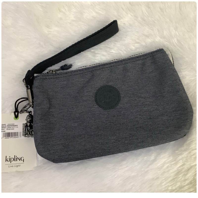 Kipling Creativity XL @ Charcoal ของแท้