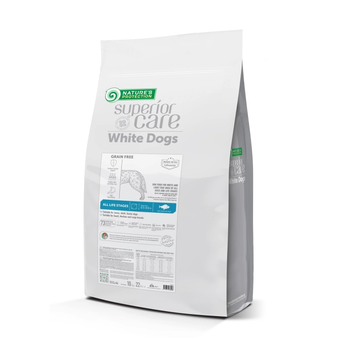 NATURE'S PROTECTION SUPERIOR CARE White Fish all life stages 10 kg