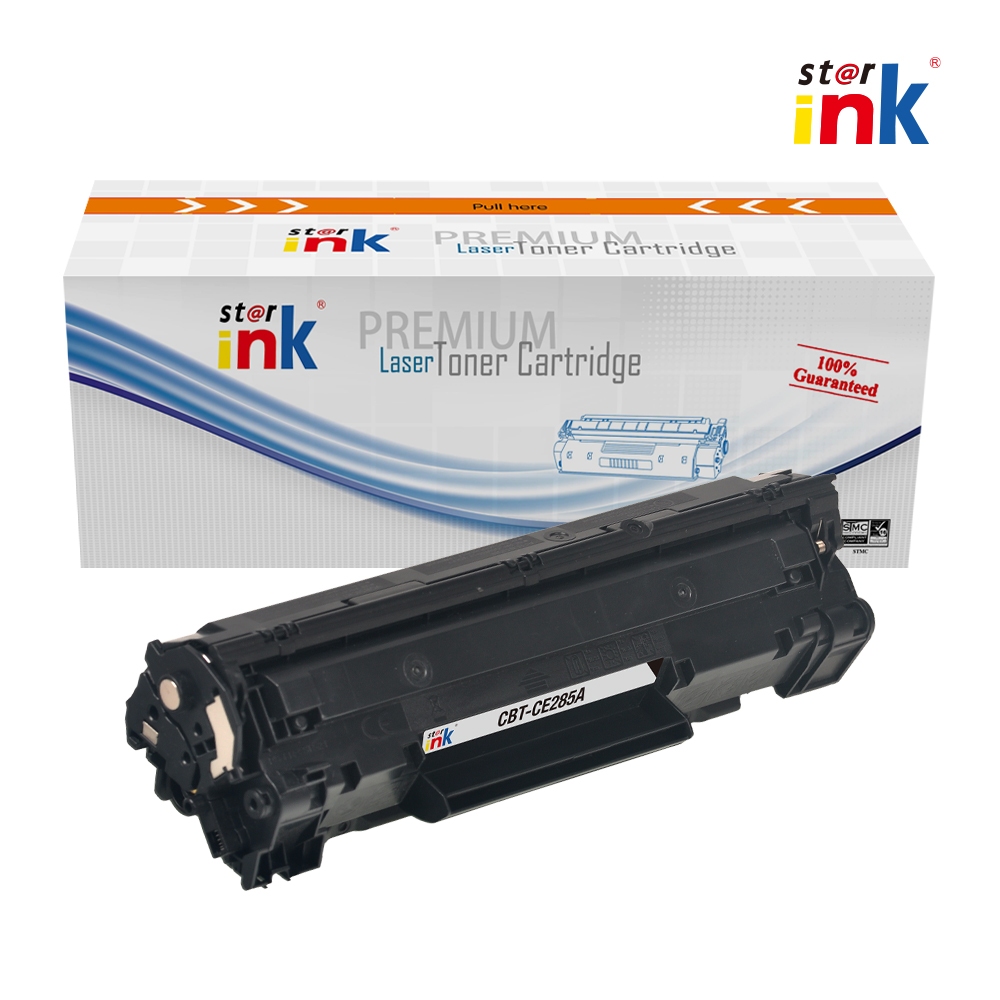 StarInk CE285A ตลับหมึก เครื่องปริ้น HP P1102, P1102w, M1132MFP, M1212nf, M1217nfw, M1217nfw