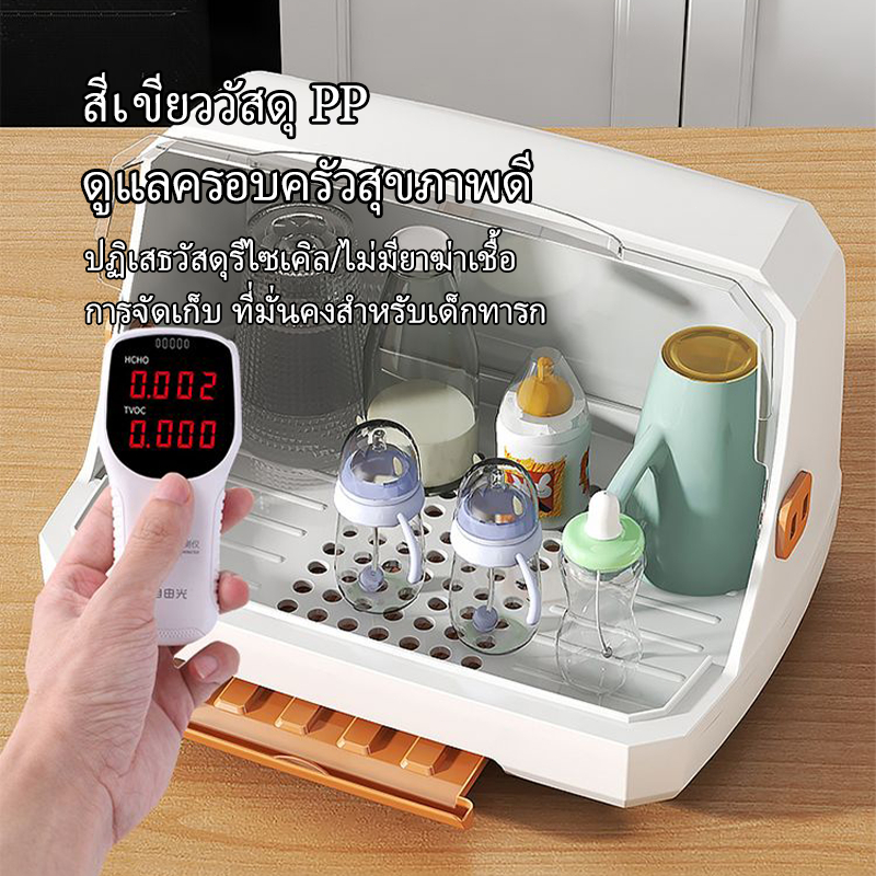 AND กล่องเก็บขวดนม กล่องเก็บขวดนมอเนกประสงค์ ตัวฝาปิดป้องกันฝุ่นละอองและเชื้อแบคทีเรีย พกพาสะดวก รูปที่ 4