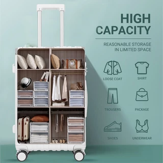 FASHION BUTLE กระเป๋าเดินทาง 20/22/24/26/28 นิ้ว Suitcase | USB ชาร์จ / รหัสผ่านล็อค / ความจุขนาดใหญ่ baggage luggage