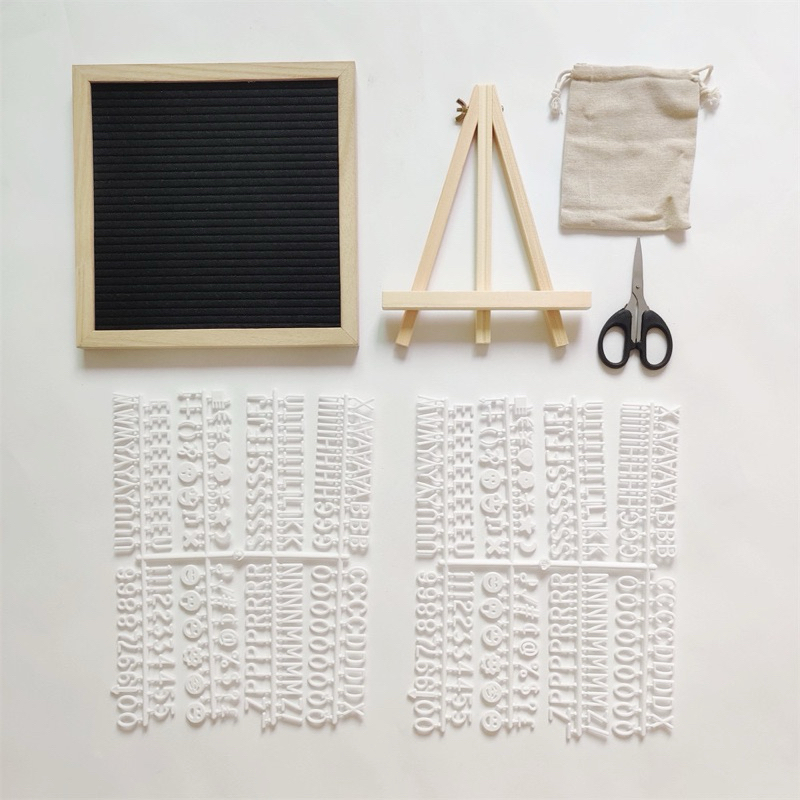 ครบชุด Letter Board //บอร์ดอักษร พร้อมอุปกรณ์
