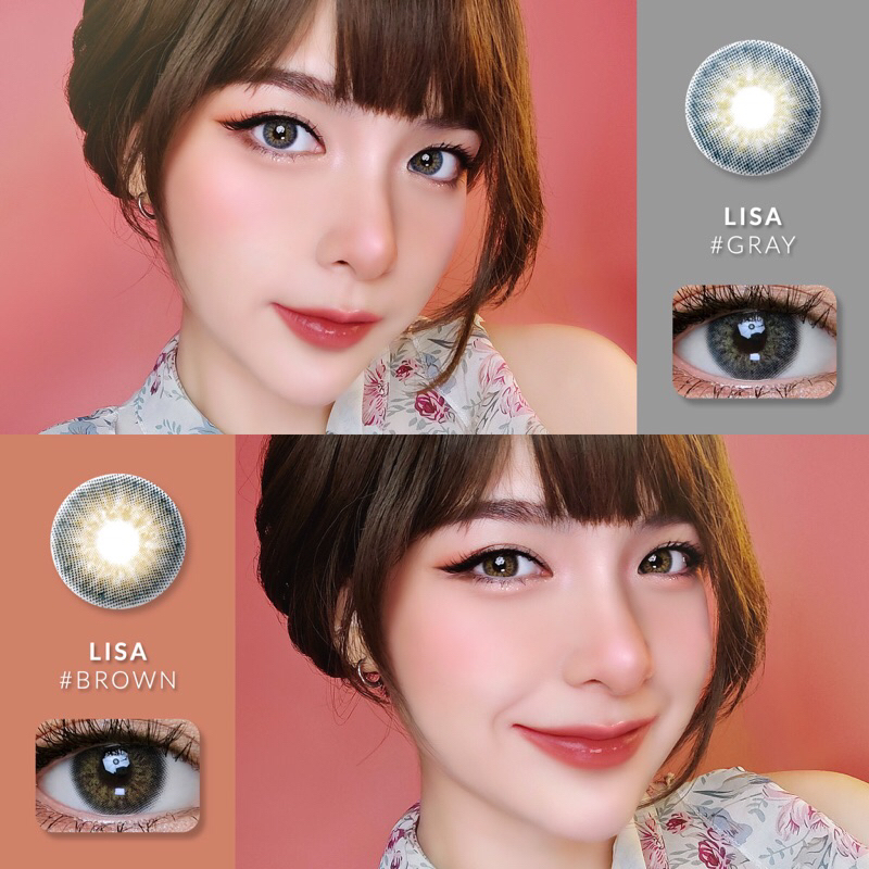 บิ๊กอาย รุ่น Lisa Gray สี เทา***แฟชั่นและสายตาสั้น Dreamcolor1