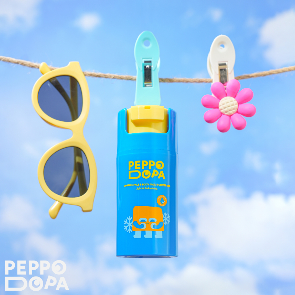 PEPPODOPA Organic Kids Moisturizing Gel 75 ml - เจลใสบำรุงผิวสำหรับเด็ก