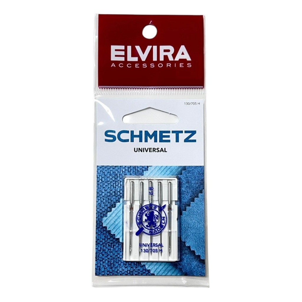 ELVIRA  เข็มเย็บผ้า  UNIVERSAL NEEDLE NO.80      11-8101-6004