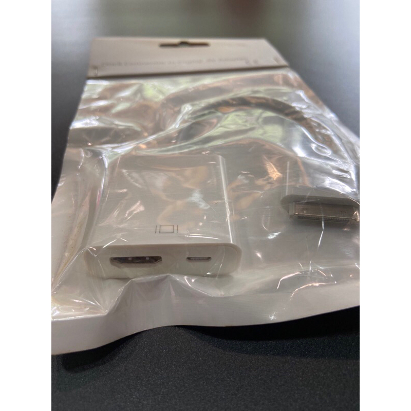 adapter ipads/iphones m to hdmi f+micro usb f