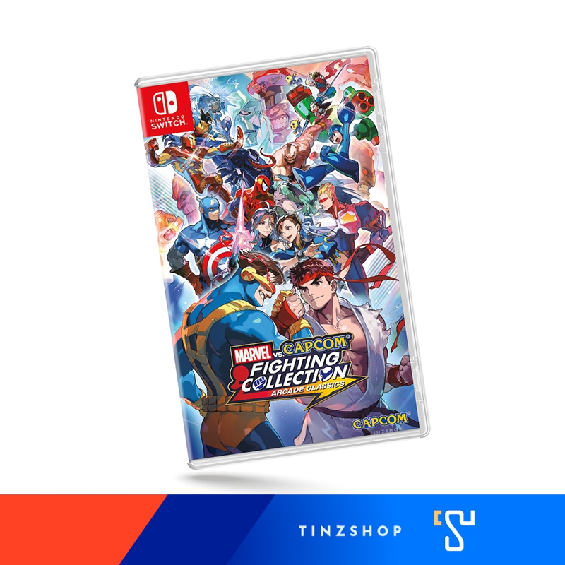 [เกมใหม่ พร้อมส่ง] Nintendo Switch Game Marvel vs. Capcom Fighting Collection : Arcade Classics / Zone Asia เกมนินเทนโด้