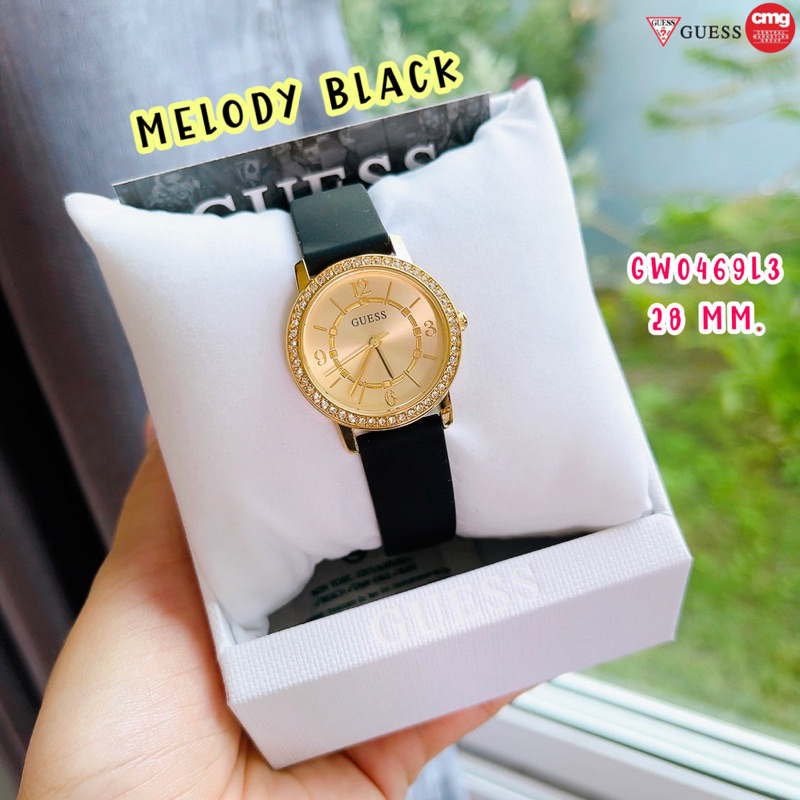 นาฬิกาผู้หญิง Guess GW0469L3 MELODY BLACK ของแท้CMG