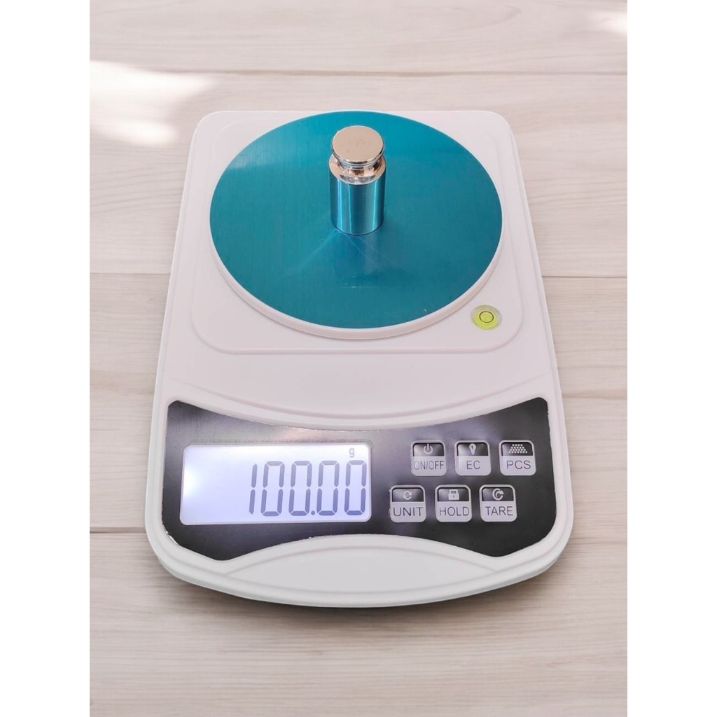 เครื่องชั่งดิจิตอลทศนิยม 2 ตำแหน่ง สำหรับชั่งเครื่องประดับ พิกัด 1000g ค่าละเอียด 0.01g ชาร์จไฟได้