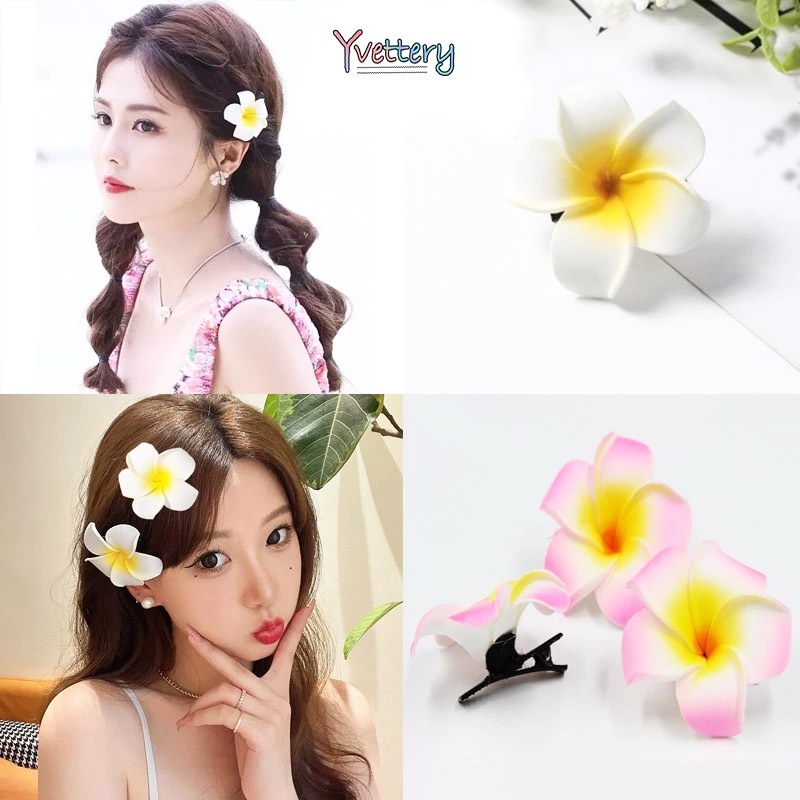 ร้านค้าไทย🔥กิ๊บติดผม แฟชั่นเกาหลีดอกไม้สีเหลืองกิ๊บคุณภาพสูงเครื่องประดับผมโดปามีนมีหลายสไตล์ให้เลือก