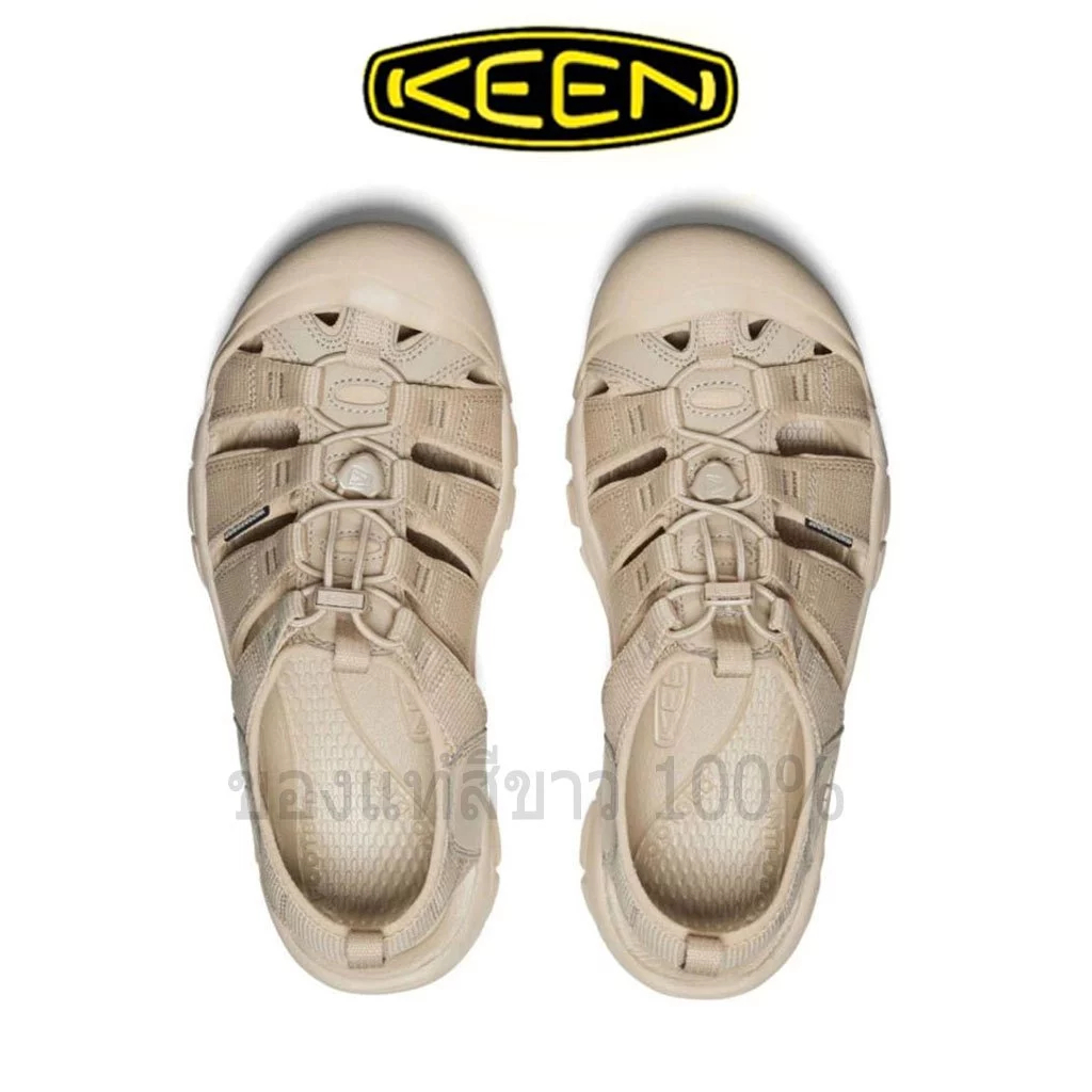 รองเท้าkeen NEWPORT H2(สีครีม-Cream) กันน้ำระบายอากาศ และสวมใส่ได้ทั้งฤดูกาล เปลี่ยนขนาดฟรี keen แท้