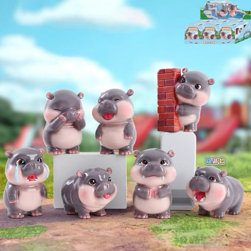 พร้อมส่งจากไทย หมูเด้ง โมเดลน้องหมูเด้ง MooDeng blindbox กล่องสุ่มหมูเด้ง งานสวยมากกก น่ารักน่าสม