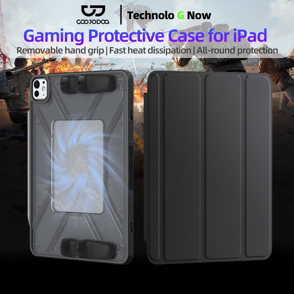 GOOJODOQ Multifunctional Protective Case Compatible with 11 Inch Models Fast Heat Dissection Easely Detachable Holder