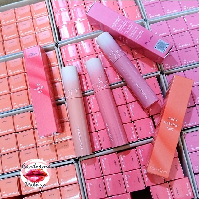แท้/พร้อมส่ง Rom&nd Juicy Lasting Tint ลิปโรแมนด์  ROMND โลแมน(NEW)💕 ขนาด 5.5g. รูปที่ 2