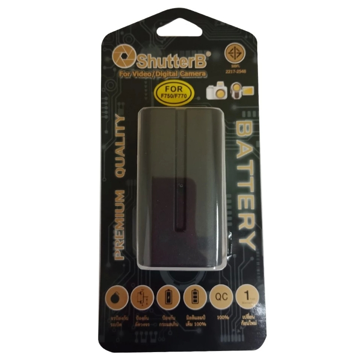 แบตเตอรี่ Replacement NP-F750/F770 for Sony Digital Camera Battery และ Charger NP-F750/F770 for Sony