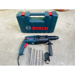 สว่าน สว่านโรตารี่ สว่านบอส 3 ระบบ รุ่น GBH2-28 DFR 2600 วัตต์ พร้อมดอกเจาะปูน 3 ดอก ดอกสกัด 2 ดอก หัวจับดอก 1 อัน
