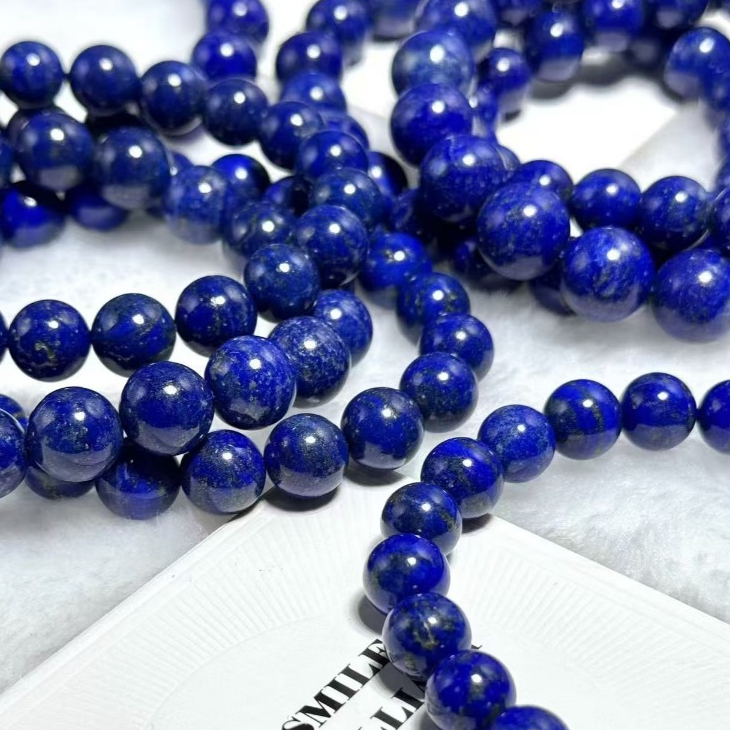 ลาพิสลาซูลี่ （Lapis Lazuli） ลาพิส ลาซูลี ลาพิส ลาซูรี่ หินธรรมชาติ 100% แท้ธรรมชาติไม่ทำสี
