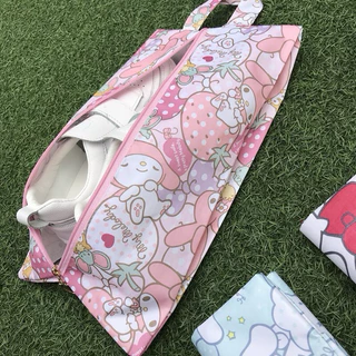 ‼️พร้อมส่ง‼️👟ถุงเก็บรองเท้าลาย Sanrio👟