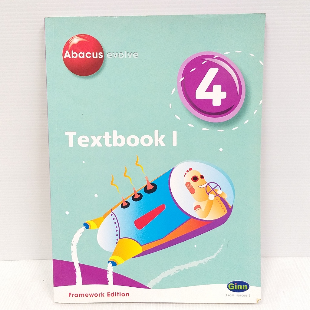Abacus Evolve Textbook I for Mathematics หนังสือแบบเรียนภาษาอังกฤษ วิชาคณิตศาสตร์ ปกอ่อน