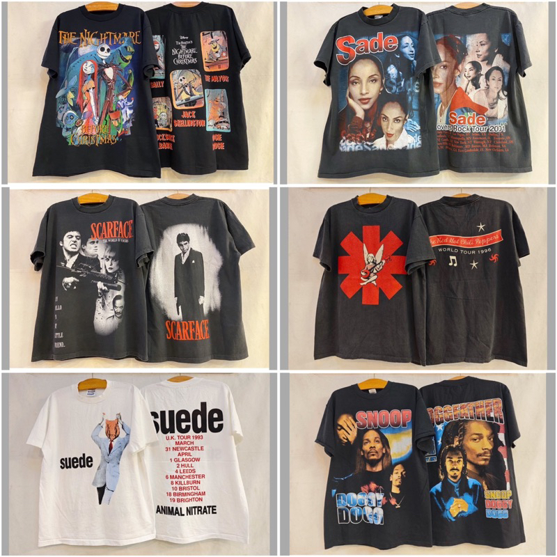 เสื้อวินเทจ เสื้อผ้าฟอก เสื้อวง90