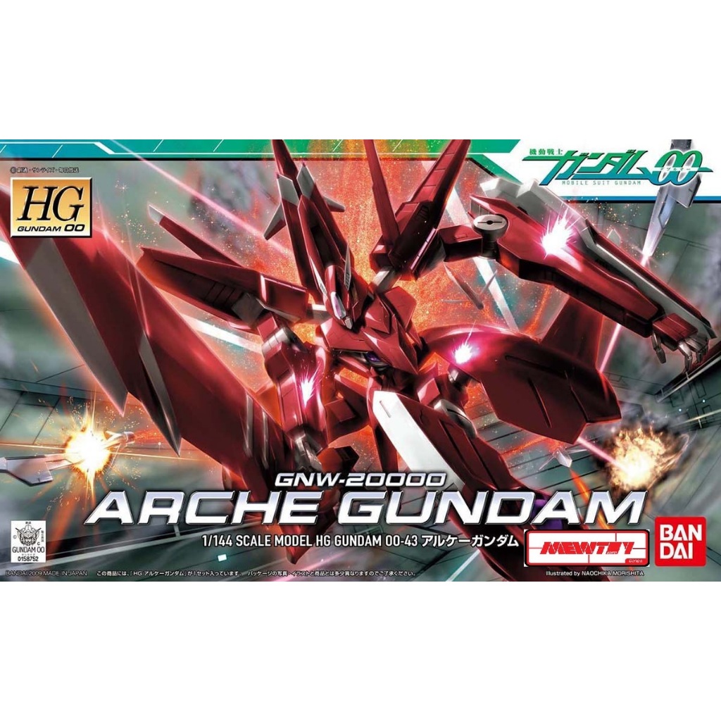 HG OO 43 1/144  Arche Gundam (Gundam Model Kits)