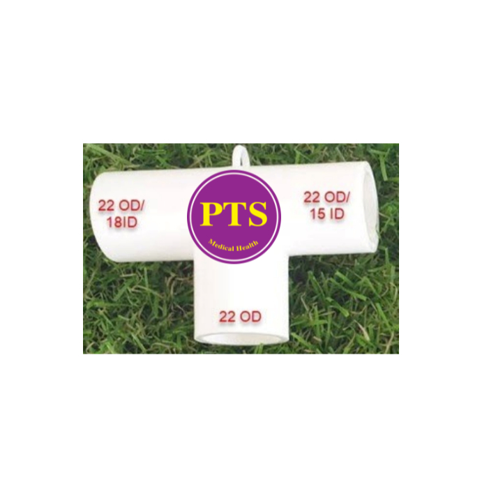 ข้อต่อตัว T 22/18, 22 OD, 22/18 (G75047) (AC0172)
