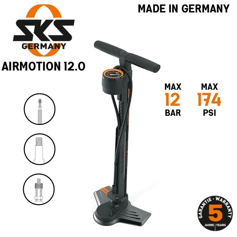 SKS Airmotion 12.0 ที่สูบลมตั้งพื้น Made In Germany