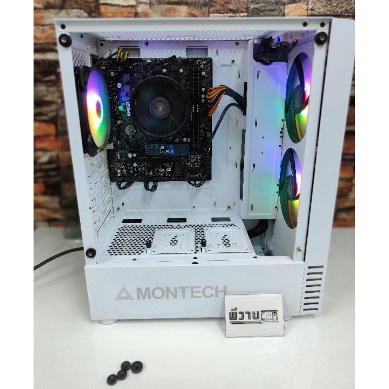 คอมPC ryzen5 4600g แรม 16GB DDR4 มือสองสวยๆแรงๆ