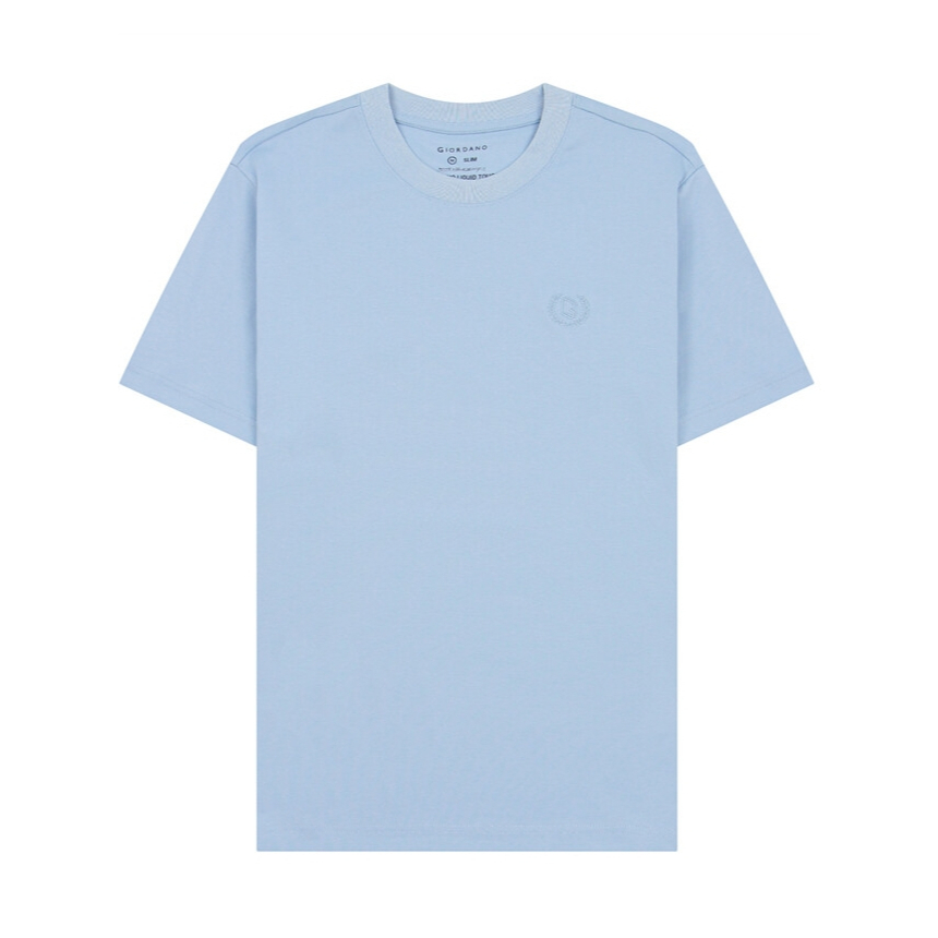 GIORDANO เสื้อยืดผู้ชาย Men's Liquid Touch Tee 01023802