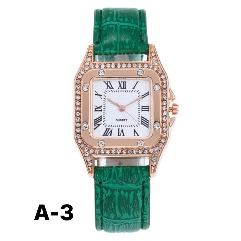 High-End นาฬิกาหญิง watch แฟชั่นสุภาพสตรี นาฬิกา ผู้หญิงไข่เข็มขัด นาฬิกาควอตซ์สี่เหลี่ยมแฟชั่น นาฬิกาผู้หญิงกันน้ำ